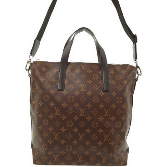 Louis Vuitton Monogram Macassar Kitan Bag - Picture 1 of 8